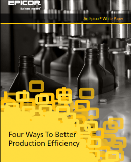 Four Ways to Better Production Efficiency 260x320 - Four Ways To Better Production Efficiency