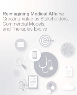 VEEVA whitepaper cover 260x320 - Reimagining Medical Affairs: Creating Value as Stakeholders, Commercial Models, and Therapies Evolve