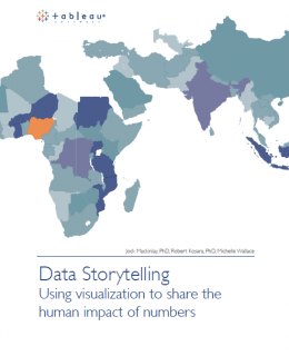 Data Storytelling Cover Image 260x320 - Data Storytelling - Using Visualization to Share the Human Impact of Numbers