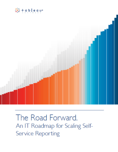 IT Roadmap for scaling self service reporting cover image 232x300 - The Road Forward. An IT Roadmap for Scaling Self-Service Reporting