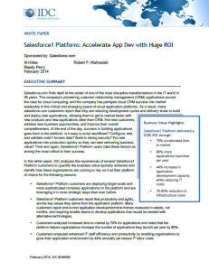 Accelerate App Dec with Huge ROI cover 231x300 - Salesforce1 Platform: Accelerate App Dev with Huge ROI
