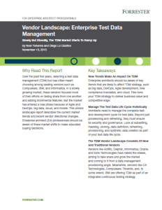 Forrester Vendor Landscape Cover 232x300 - Vendor Landscape: Enterprise Test Data Management