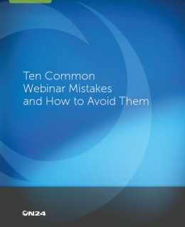 Ten common webinar mistakes and how to avoid them 260x320 - TEN COMMON WEBINAR MISTAKES AND HOW TO AVOID THEM