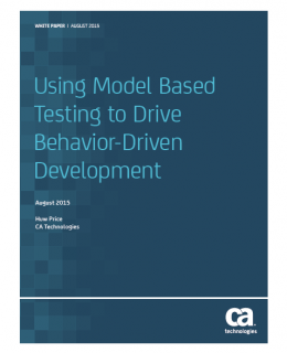 Using Model Based Testing to Drive Cover 260x320 - Using Model Based Testing to Drive Behavior-Driven Development
