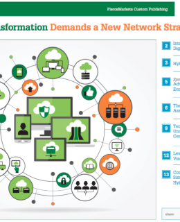 Guide to Building a Network Strategy to Enable Digital Transformation