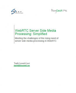 Surf Cover Image 260x320 - WebRTC Server Side Media Processing: Simplified