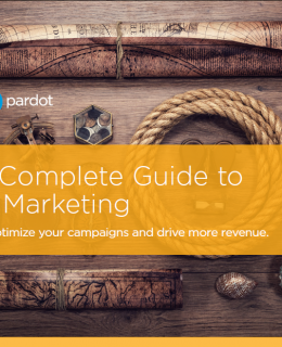 476119 Pardot Complete Guide to B2B Marketing Cover 260x320 - The Complete Guide to B2B Marketing