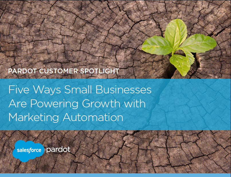 476120 SMB Case Studies eBook V8  1  Cover - Five Ways Small Businesses Are Powering Growth with Marketing Automation