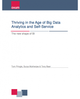 Thriving in the Age of Big Data Analytics and Self-Service – The new shape of BI