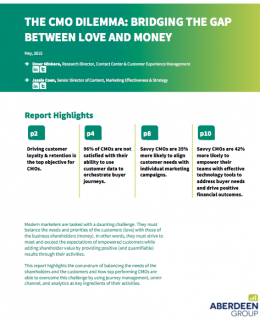 The CMO Dilemma: Bridging the Gap Between Love and Money