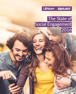 481489 Lithium The State of Social Engagement 2016 Cover 260x320 - The State of Social Engagement 2016