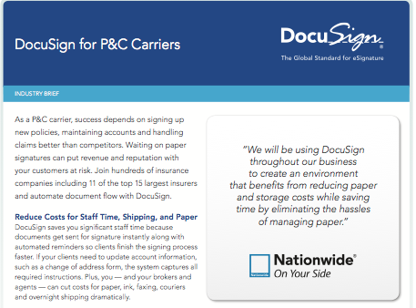 Screen Shot 2016 08 24 at 12.10.52 AM - DocuSign for P&C Carriers