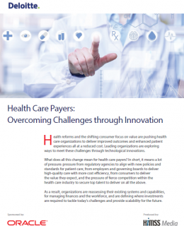 481549 Healthcare Health Care Payers Overcoming Challenges through Innovation cover 260x320 - Health Care Payers: Overcoming Challenges through Innovation