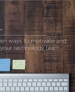 5proven 260x320 - 5 proven ways to motivate and retain your technology team
