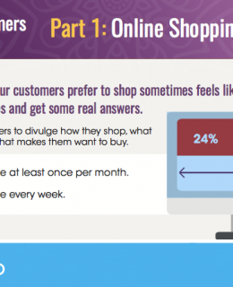 CONSUMERS TELL ALL – PART 1: ONLINE SHOPPING FREQUENCY INFOGRAPHICS