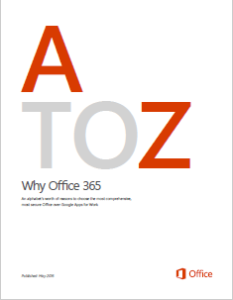 A to Z 233x300 - A to Z Why Office 365