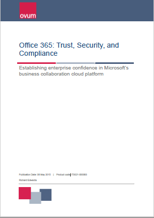 office 365 - Office 365: Trust, Security, and Compliance