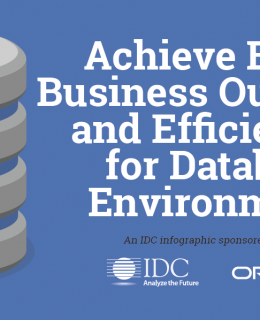 Achieve Better Business Outcomes and Efficiencies for Database Environments