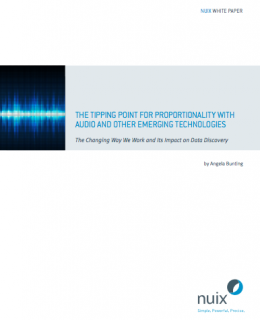 The Tipping Point For Proportionality With Audio And Other Emerging Technologies