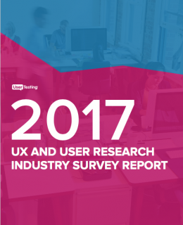 UX AND USER RESEARCH INDUSTRY SURVEY REPORT