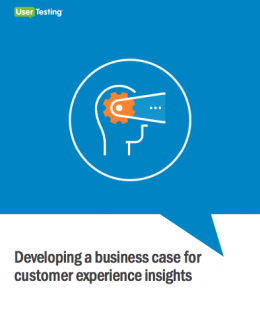 Developing a business case for customer experience insights