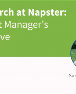 UX research at Napster: A Product Manager’s perspective