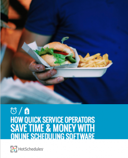 HOW QUICK SERVICE OPERATORS SAVE TIME & MONEY WITH ONLINE SCHEDULING SOFTWARE