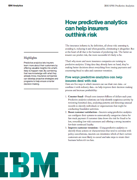 Screen Shot 2017 05 19 at 3.07.43 PM - How predictive analytics can help insurers outthink risk