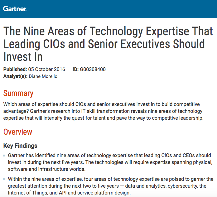 Screen Shot 2017 06 01 at 7.59.35 PM - The Nine Areas of Technology Expertise That Leading CIOs and Senior Executives Should Invest In