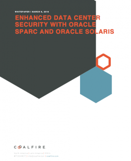 Enhanced Data Center Security with SPARC M7 and Oracle Solaris 2016