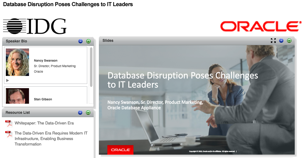 Screen Shot 2017 07 19 at 2.42.56 AM - Webcast: Database Disruption Poses Challenges to IT Leaders