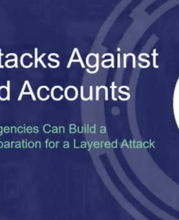 External Attacks Against Government Privileged Accounts