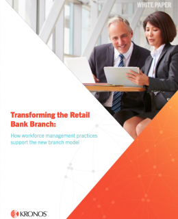 Transforming the Retail Bank Branch