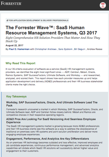 Screen Shot 2017 08 30 at 9.20.55 PM - Workday is named a leader in the new Forrester Wave for SaaS HRMS