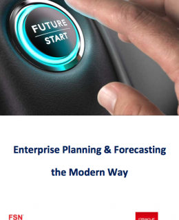 Enterprise Planning and Forecasting the Modern Way
