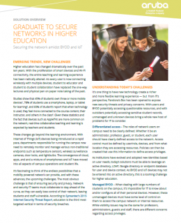 Graduate to Secure