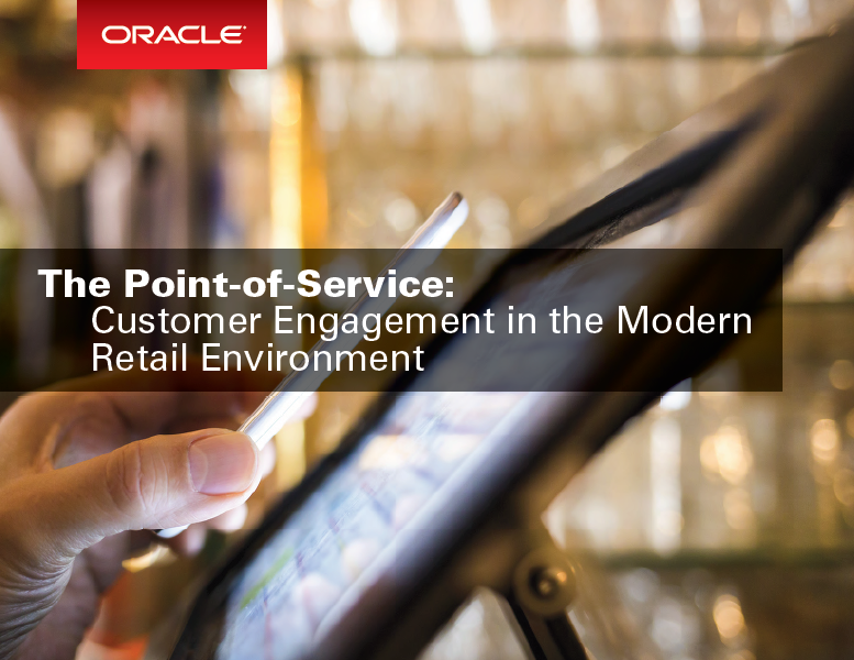 The point of service cover - The Point of Service: Customer Engagement in the Modern Retail Environment