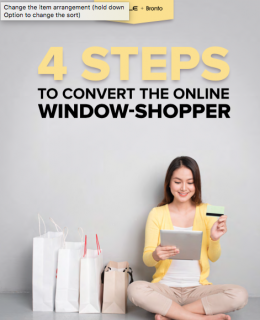 4 Steps to Convert the Online Window-Shopper