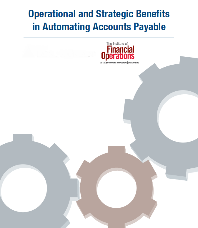 Operational cover - Operational and Strategic Benefits in Automating Accounts Payable