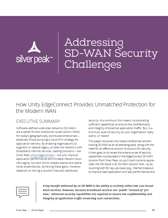 Addressing SD WAN Security Challenges cover - Addressing SD-WAN Security Challenges