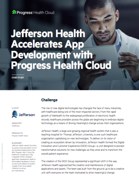 Screen Shot 2018 02 09 at 7.57.06 PM - Jefferson Health Accelerates App Development with Progress Health Cloud