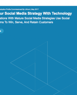Screen Shot 2018 02 12 at 8.57.35 PM 260x320 - Forrester: Mature Your Social Media Strategy With Technology