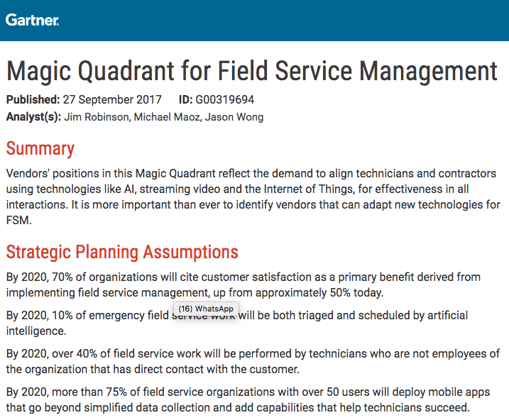 Screen Shot 2018 02 23 at 3.10.42 PM - Magic Quadrant for Field Service Management
