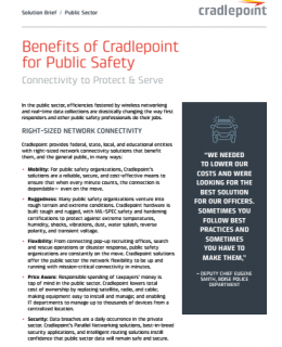 8 260x320 - Benefits of Cradlepoint for Public Safety