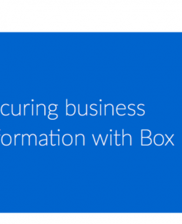 Securing business information with Box