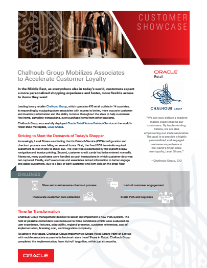 2 6 - Chalhoub Group Mobilizes Associates to Accelerate Customer Loyalty