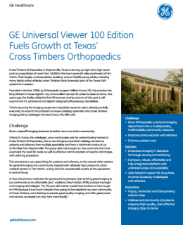 4 1 260x320 - Centricity™  Universal Viewer 100 edition Fuels Growth at Texas' Cross Timbers Orthopaedics