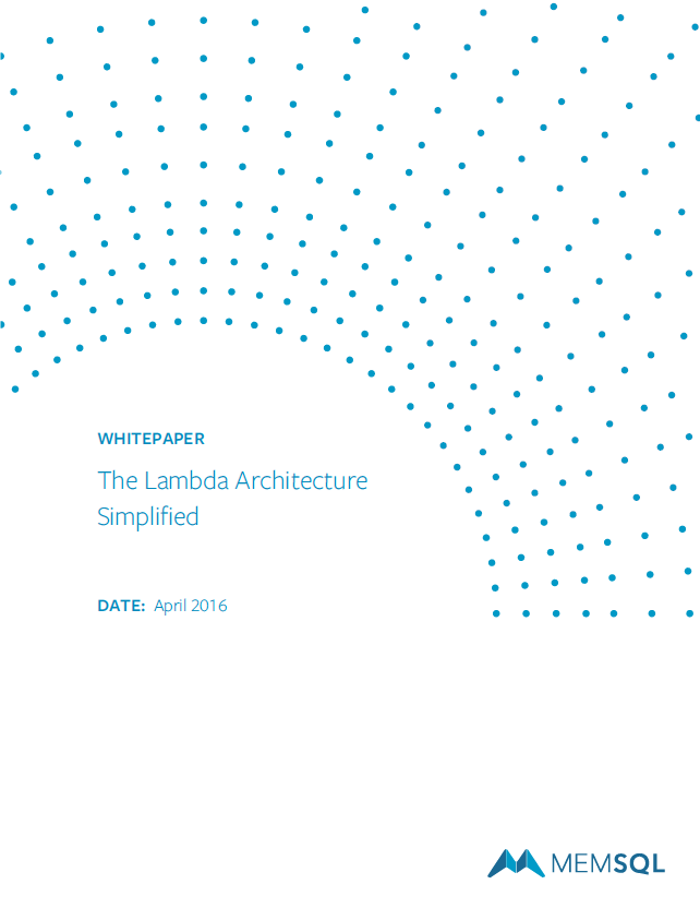 The Lambda Architecture Simplified 1 cover - The Lambda Architecture Simplified