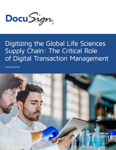 15 - Digitizing the Global Life Sciences Supply Chain The Critical Role of Digital Transaction Management