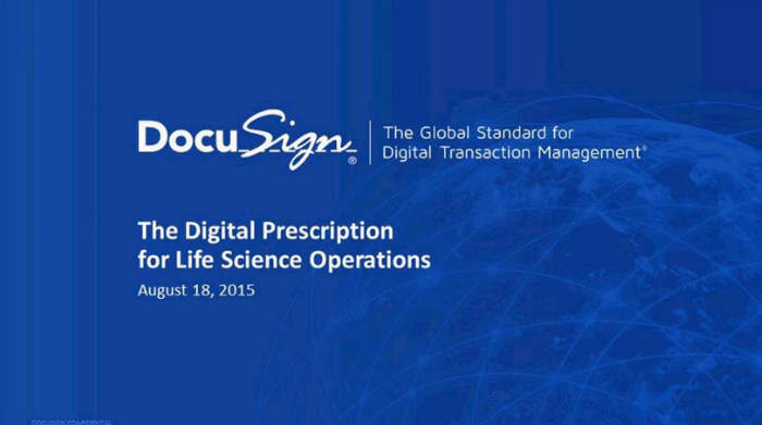 21 - The Digital Prescription for Life Science Operations